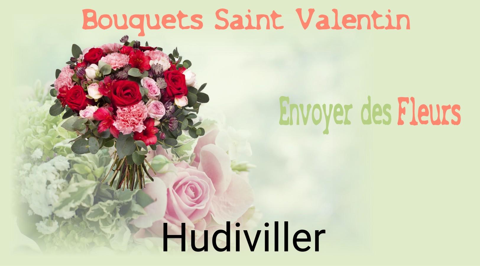 Roses de Saint-Valentin livrées à Hudiviller